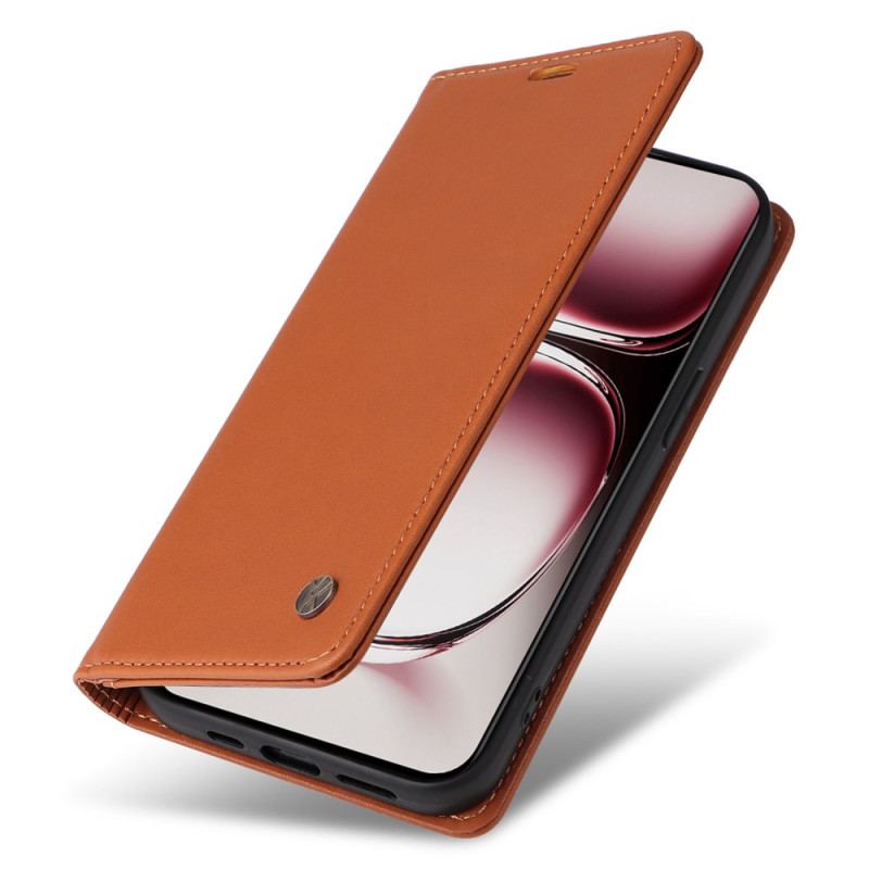 Flip Cover Til Oppo Reno 12 5g Yikatu Læderstil