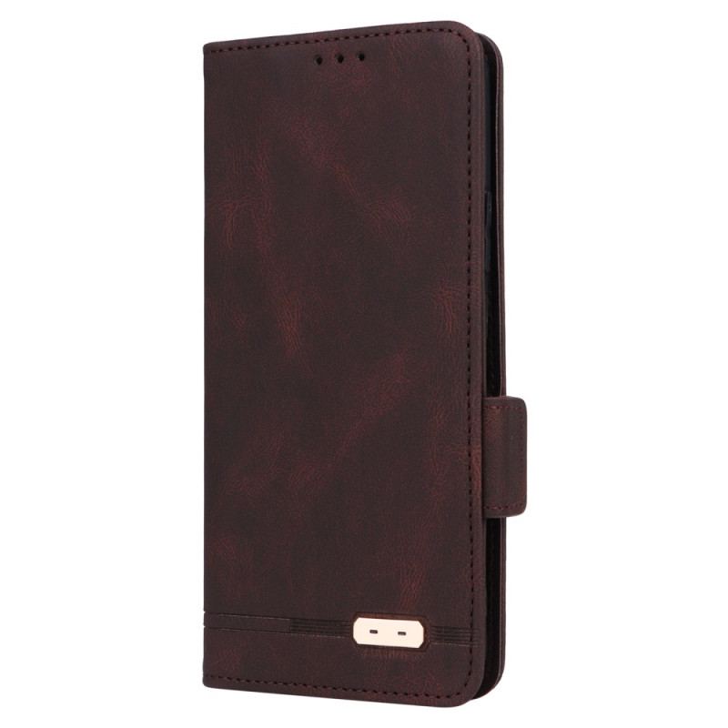 Læder Cover Oppo Reno 12 5g Vintage Stil