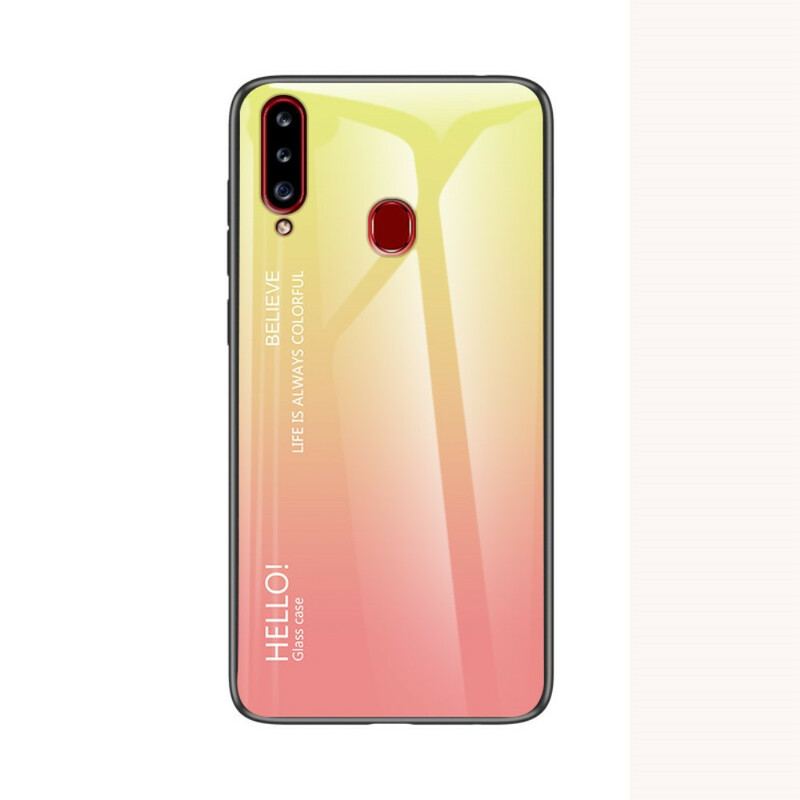 Cover Samsung Galaxy A20s Hærdet Glas Hej