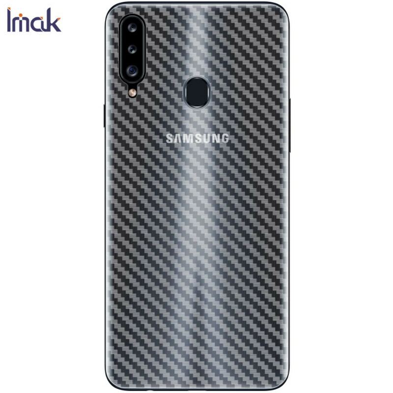 Rygbeskyttelsesfilm Til Samsung Galaxy A20S Style Carbon Imak