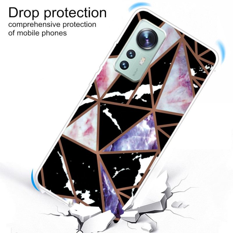 Cover Xiaomi 12 Pro Finhed Marmor