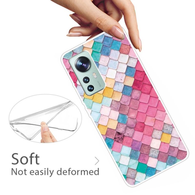 Cover Xiaomi 12 Pro Silikone Grafik