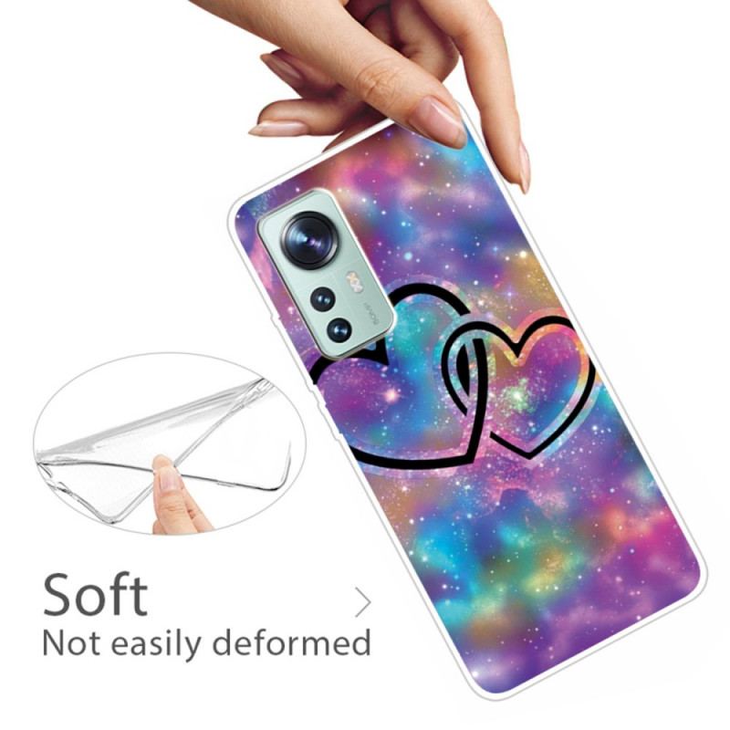 Cover Xiaomi 12 Pro Silikone Hjerter