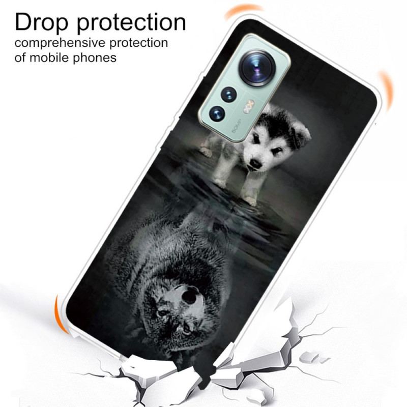 Cover Xiaomi 12 Pro Silikone Hvalpedrøm