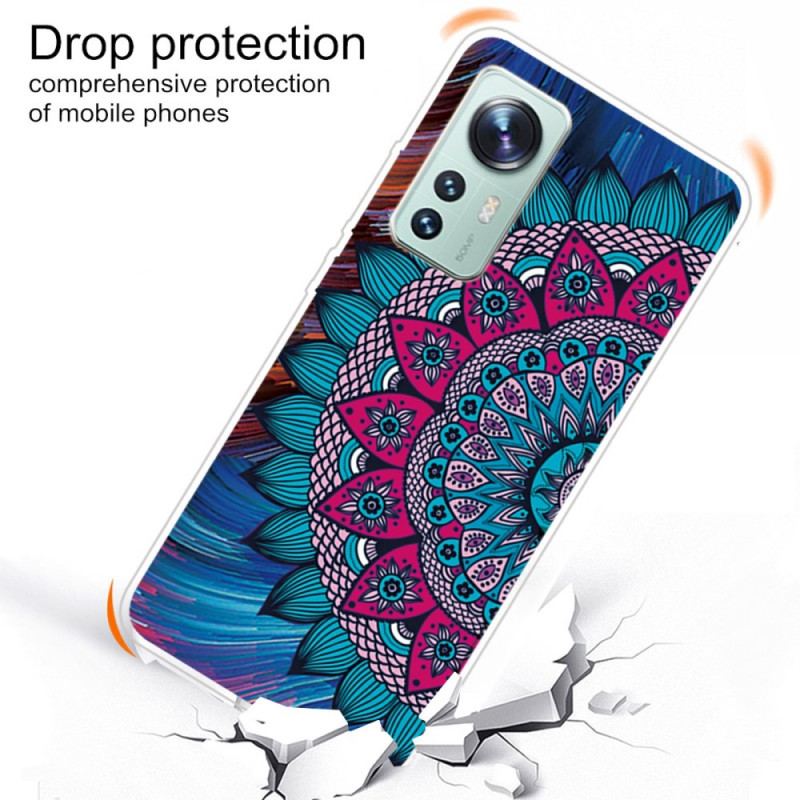 Cover Xiaomi 12 Pro Silikone Mandala