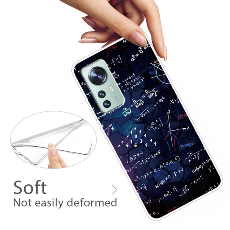 Cover Xiaomi 12 Pro Silikone Matematiske Beregninger