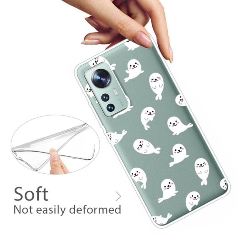 Cover Xiaomi 12 Pro Silikone Sea Wolves