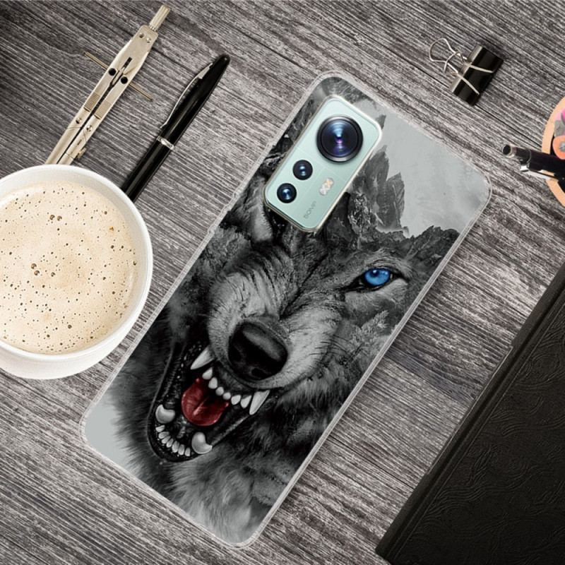 Cover Xiaomi 12 Pro Silikone Wolf