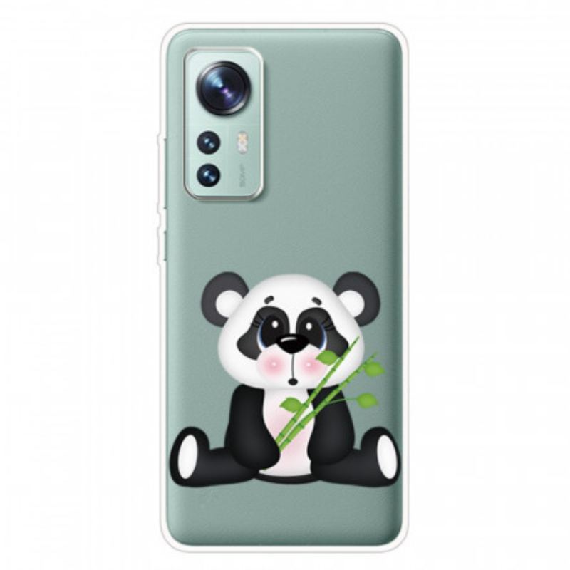 Cover Xiaomi 12 Pro Sød Panda Silikone