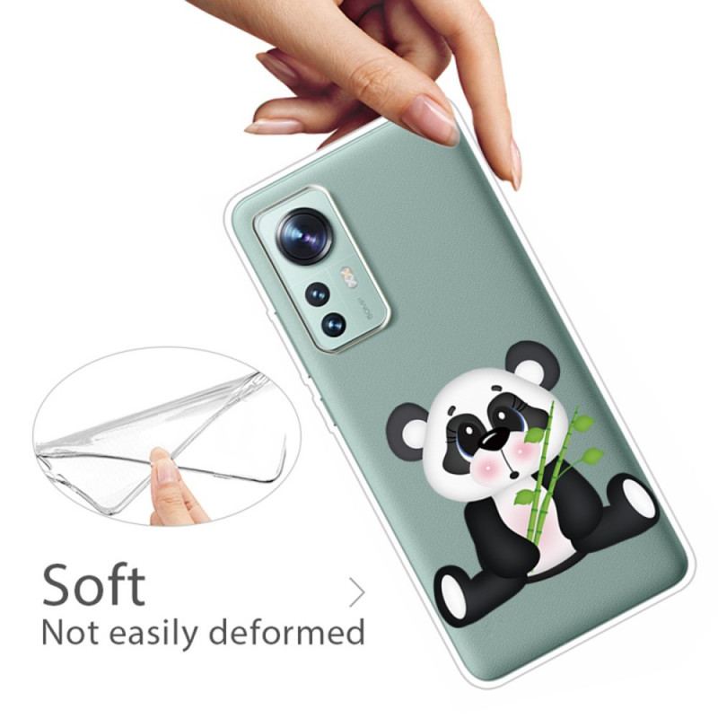 Cover Xiaomi 12 Pro Sød Panda Silikone