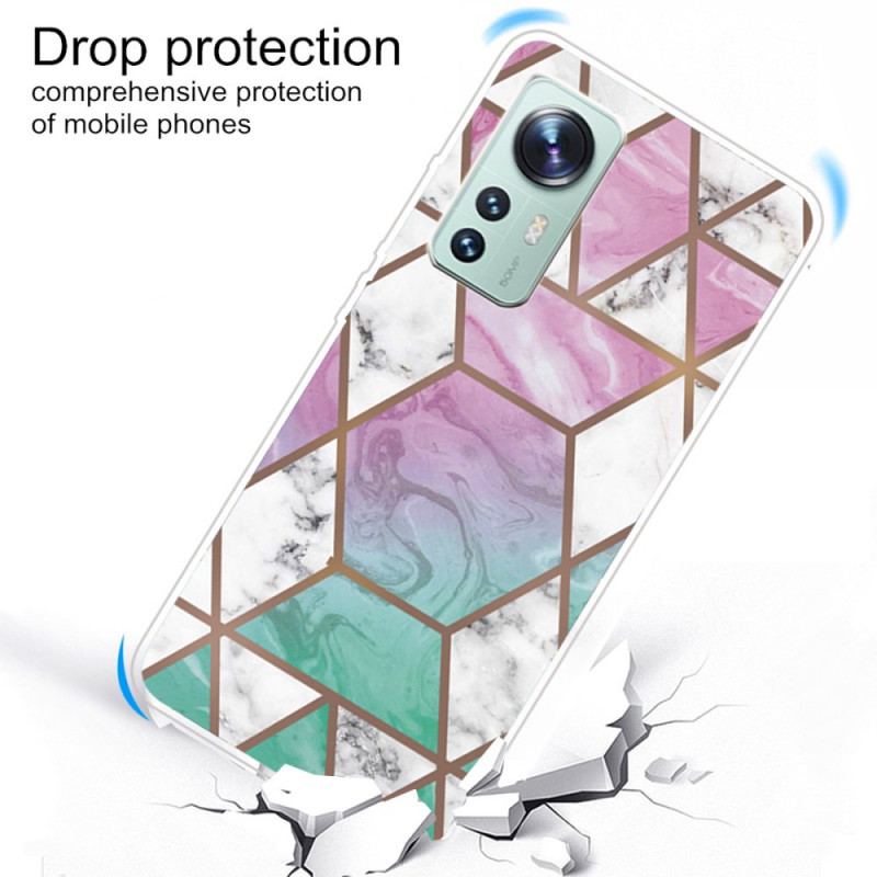 Cover Xiaomi 12 Pro Udførlig Marmor