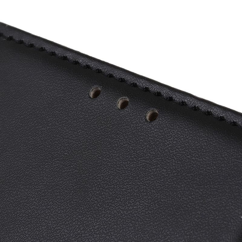 Flip Cover Xiaomi 12 Pro Almindeligt Imiteret Læder