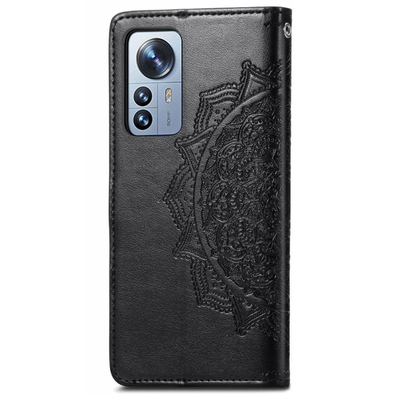 Flip Cover Xiaomi 12 Pro Mandala Middelalder