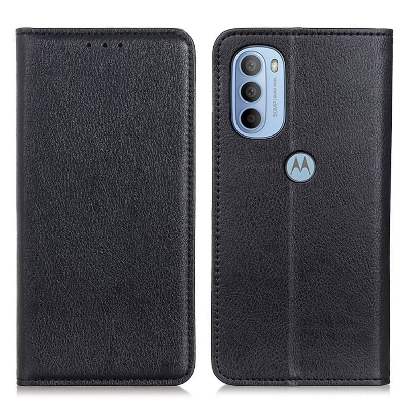 Cover Moto G41 / G31 Flip Cover Mat Split Læder