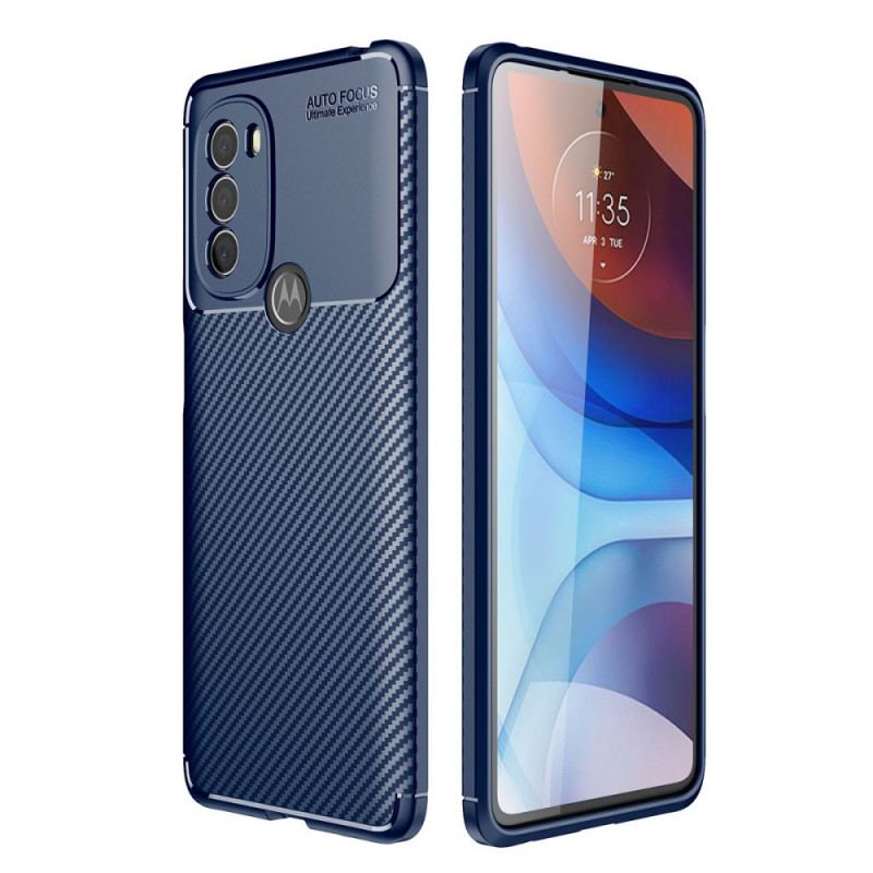 Cover Moto G41 / G31 Kulfiberslange