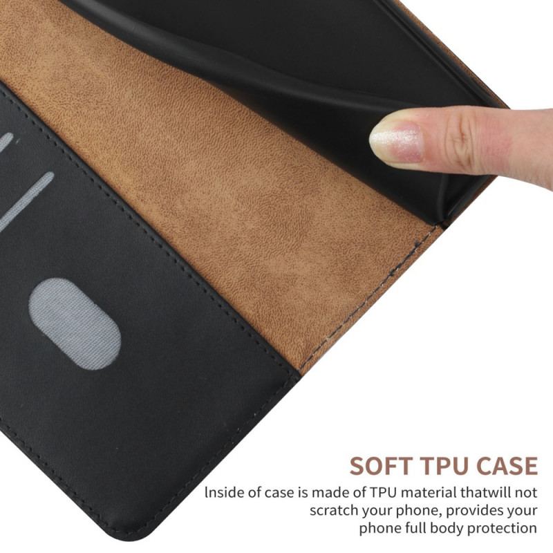 Flip Cover Moto G41 / G31 Ægte Nappa Læder