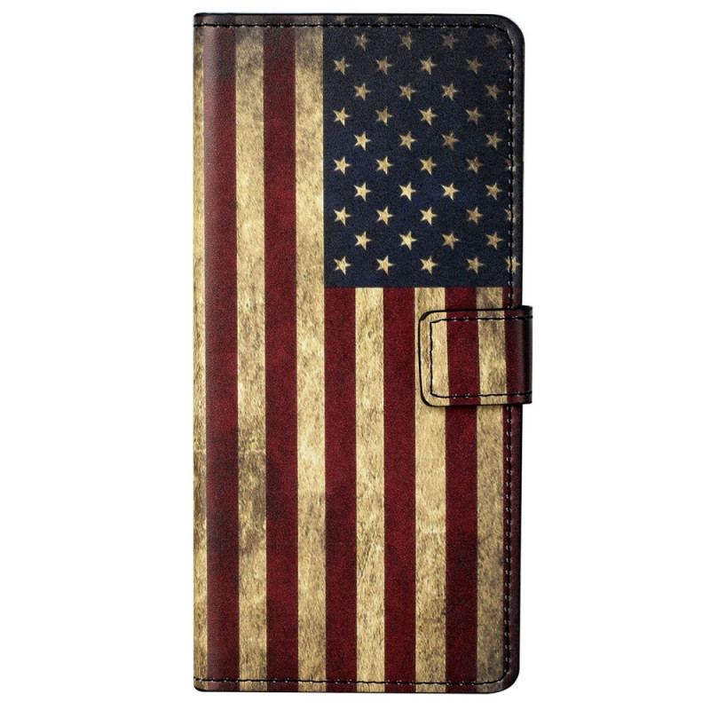 Flip Cover Moto G41 / G31 Amerikansk Flag