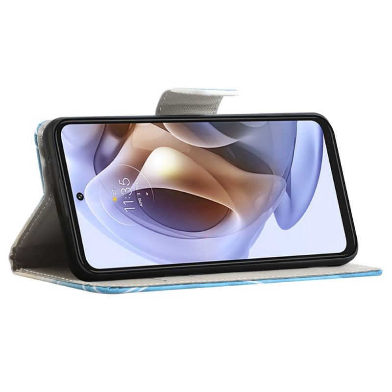 Flip Cover Moto G41 / G31 Bevar Roen Og Gnistre