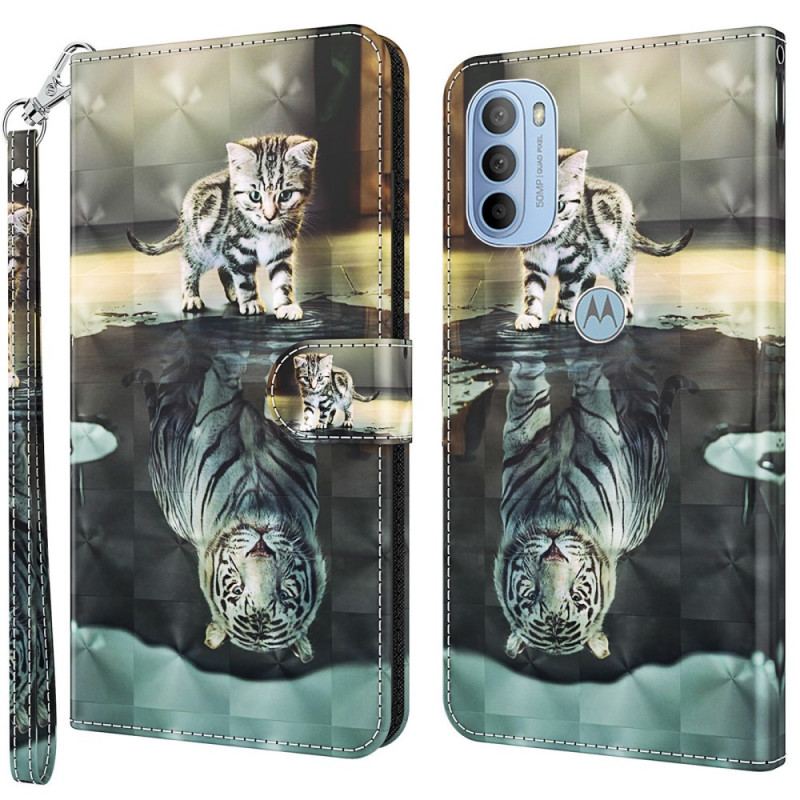 Flip Cover Moto G41 / G31 Ernest The Tiger