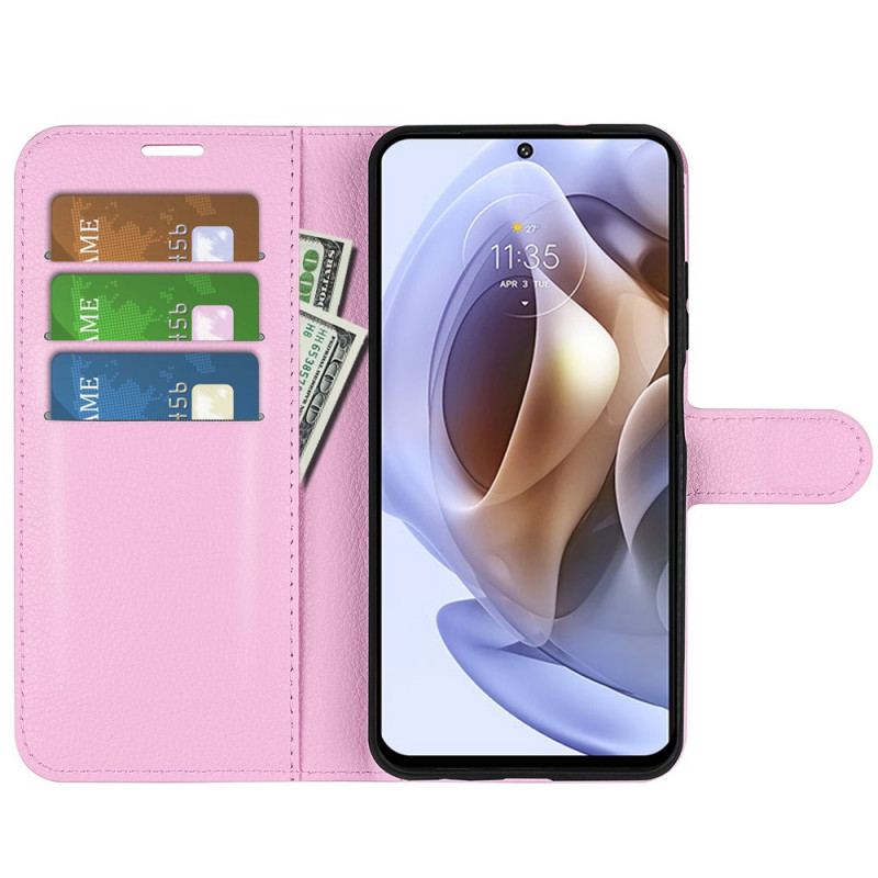 Flip Cover Moto G41 / G31 Klassisk