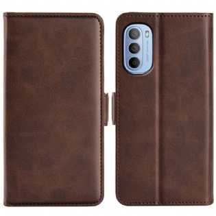 Flip Cover Moto G41 / G31 Læder Cover Dobbelt Klap