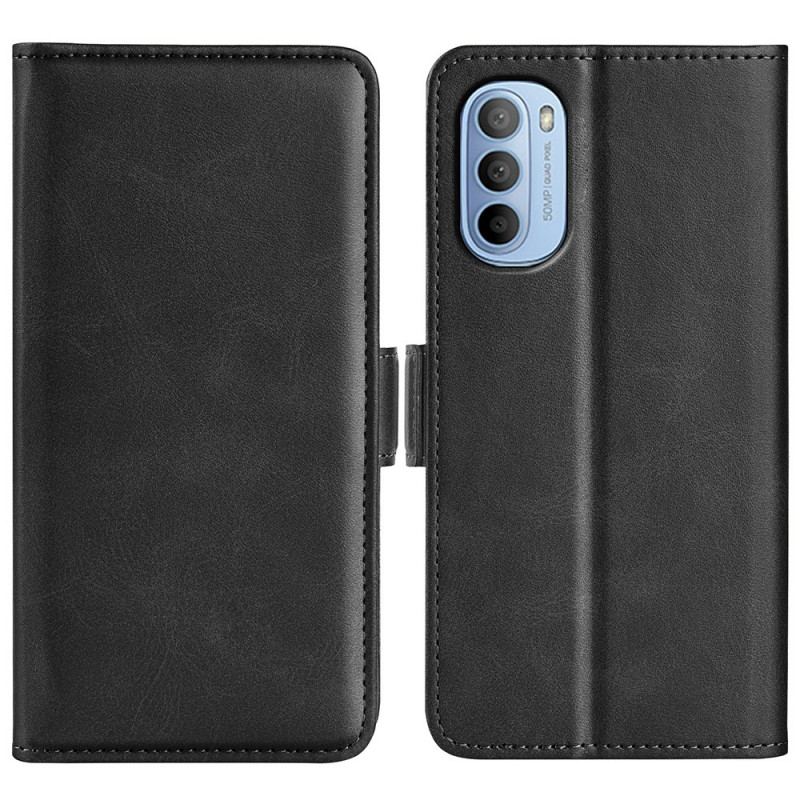 Flip Cover Moto G41 / G31 Læder Cover Dobbelt Klap