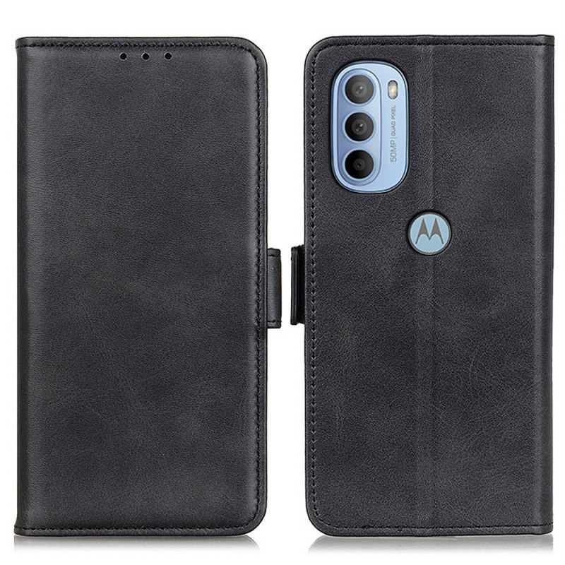 Flip Cover Moto G41 / G31 Læder Cover Dobbelt Klap