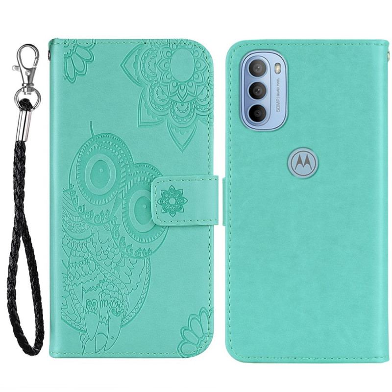 Flip Cover Moto G41 / G31 Mandala Ugle