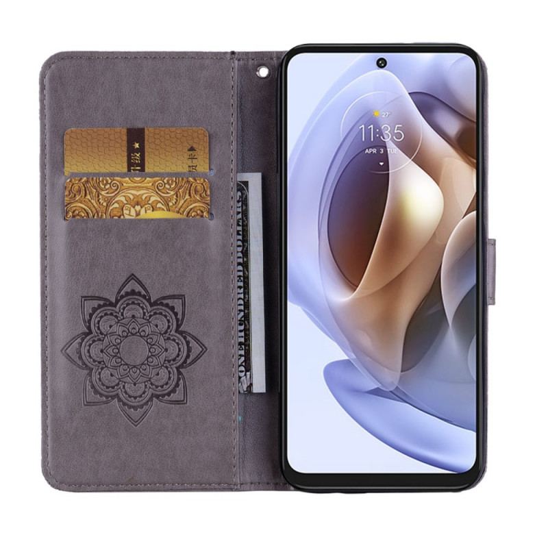 Flip Cover Moto G41 / G31 Mandala Ugle