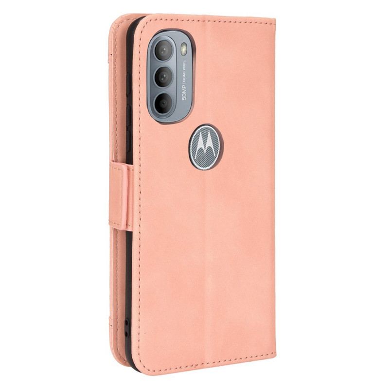 Flip Cover Moto G41 / G31 Multi-card Premier Class