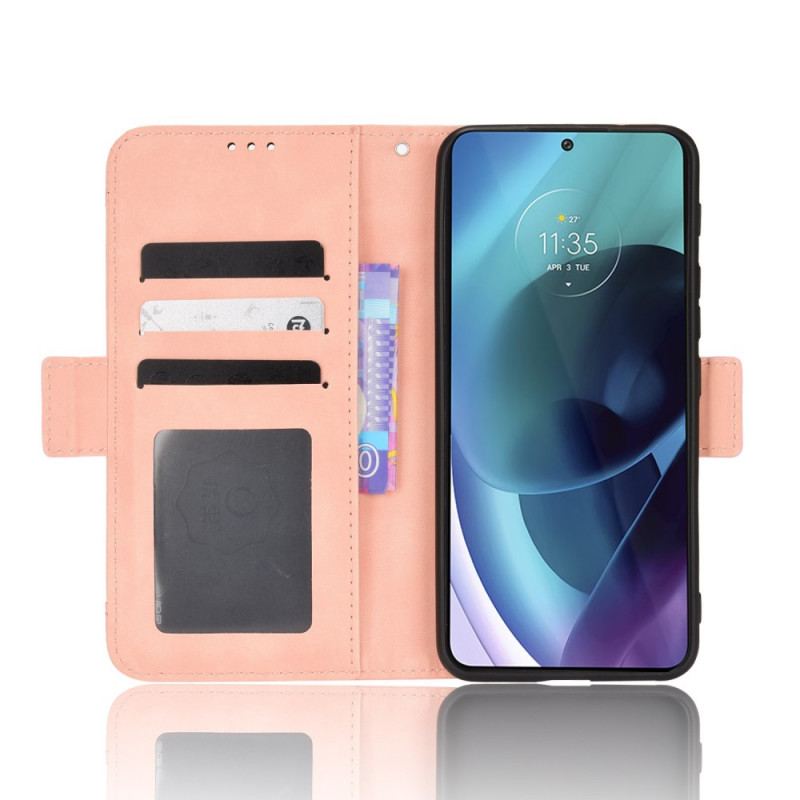 Flip Cover Moto G41 / G31 Multi-card Premier Class