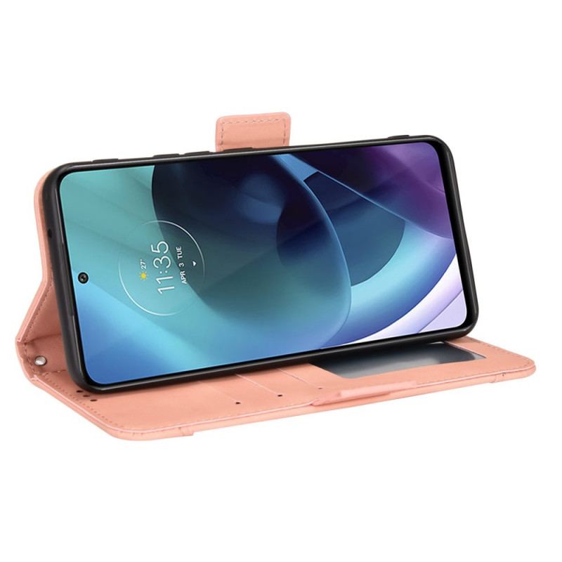 Flip Cover Moto G41 / G31 Multi-card Premier Class