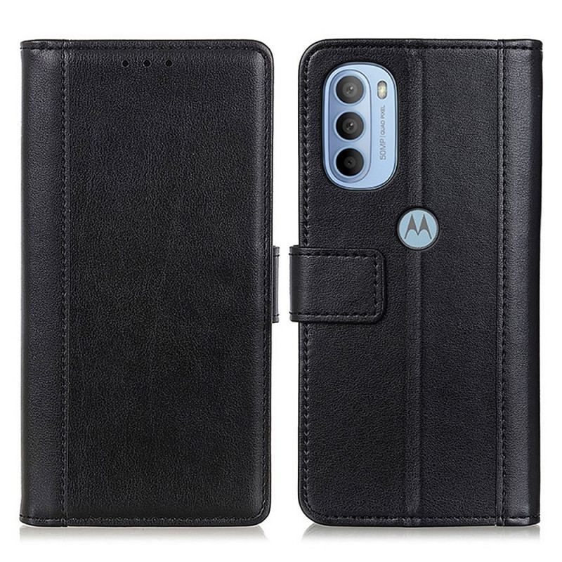 Flip Cover Moto G41 / G31 Split Læder Version