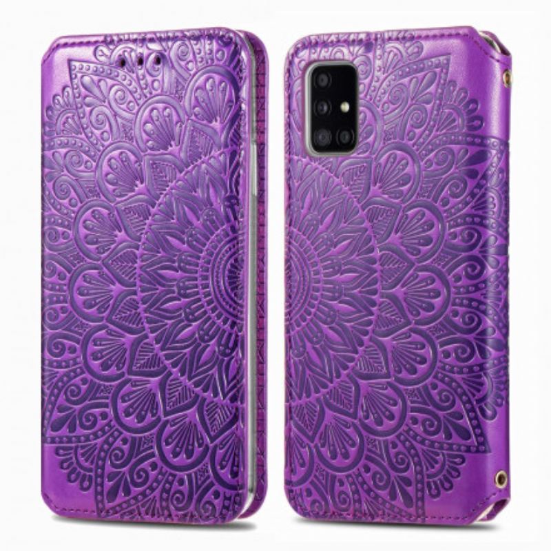 Cover Samsung Galaxy A51 Flip Cover Mandala