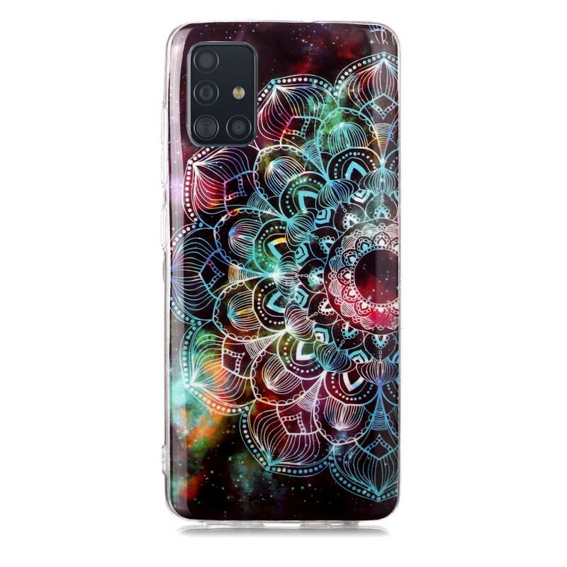 Cover Samsung Galaxy A51 Fluorescerende Blomsterserie