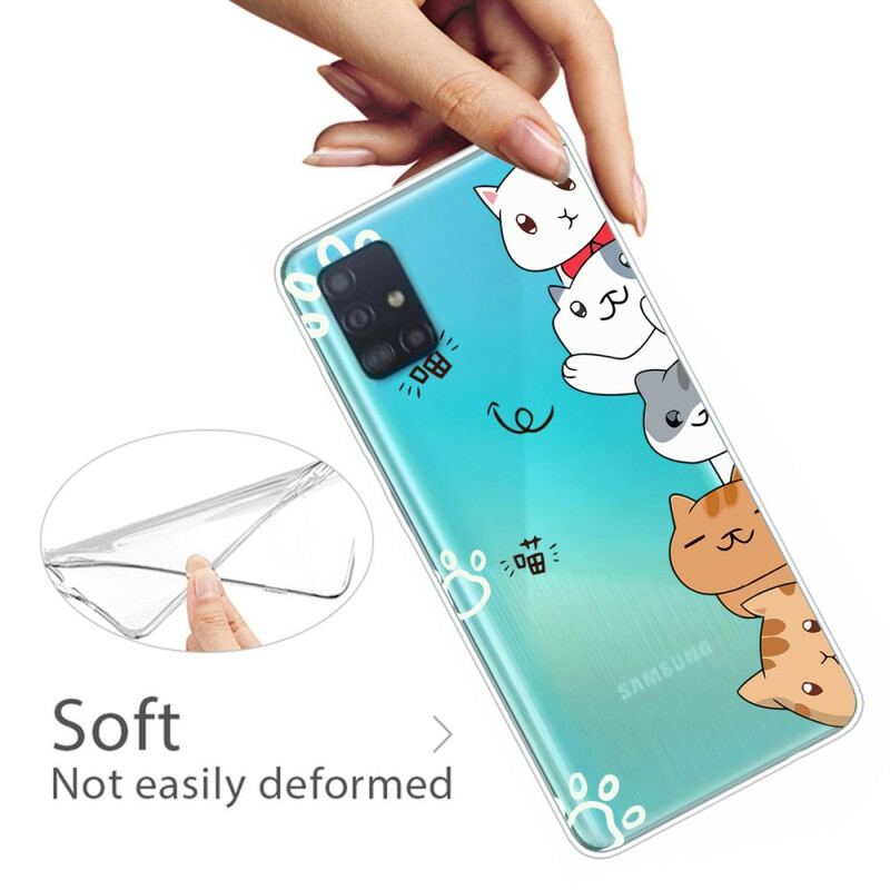 Cover Samsung Galaxy A51 Hej Katte