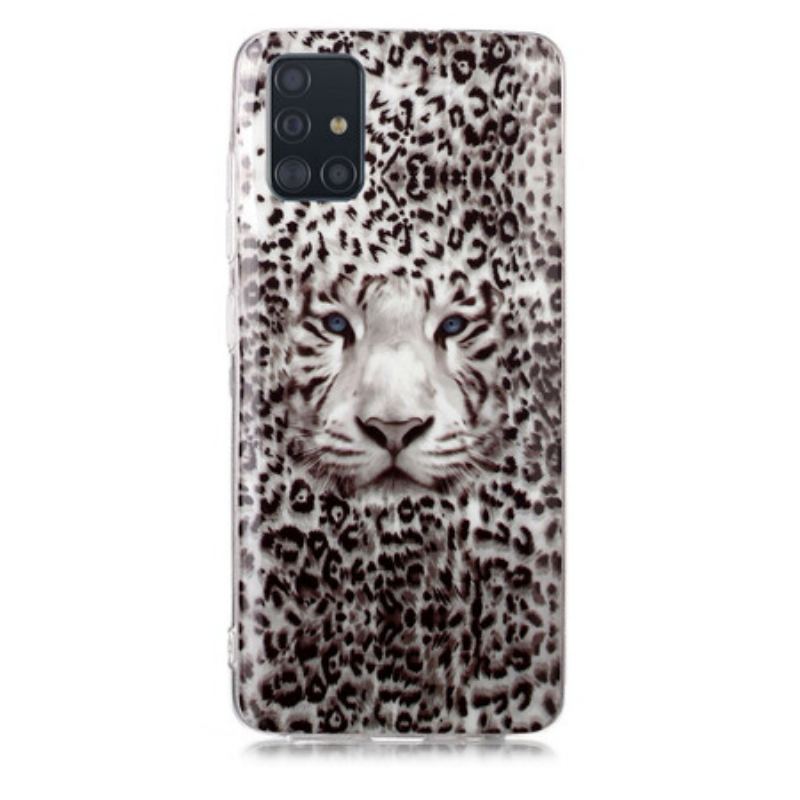 Cover Samsung Galaxy A51 Leopard Fluorescerende