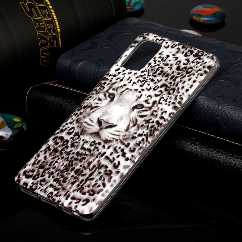 Cover Samsung Galaxy A51 Leopard Fluorescerende