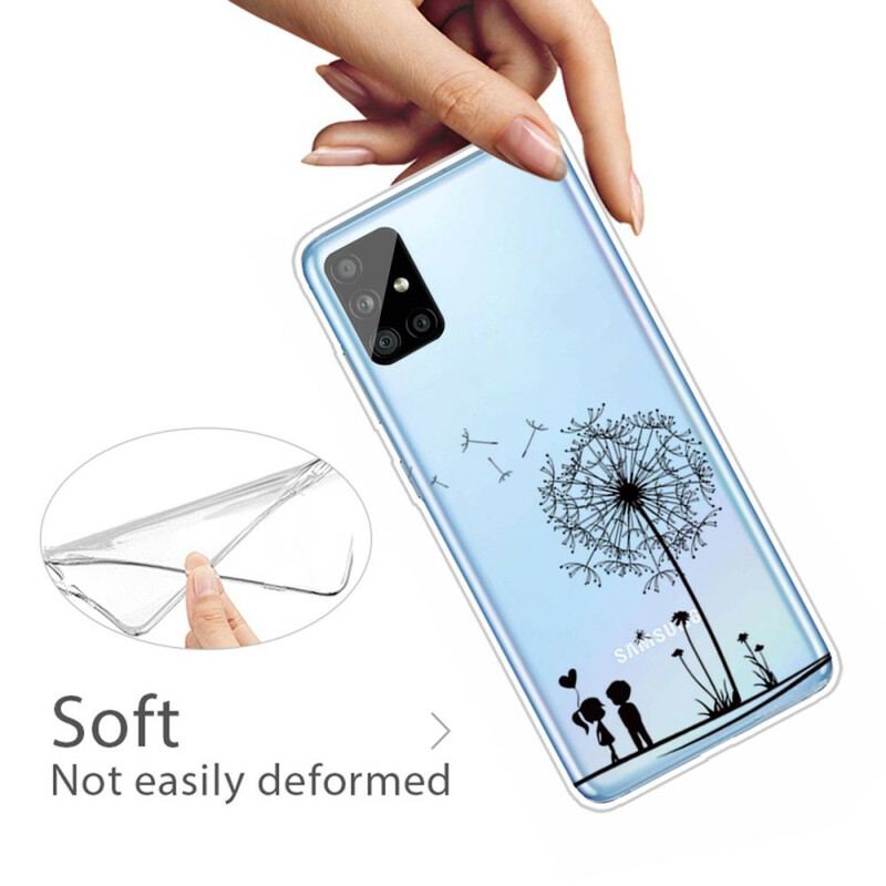 Cover Samsung Galaxy A51 Mælkebøtte Kærlighed