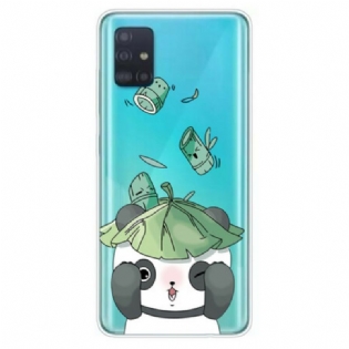 Cover Samsung Galaxy A51 Panda Jonglør