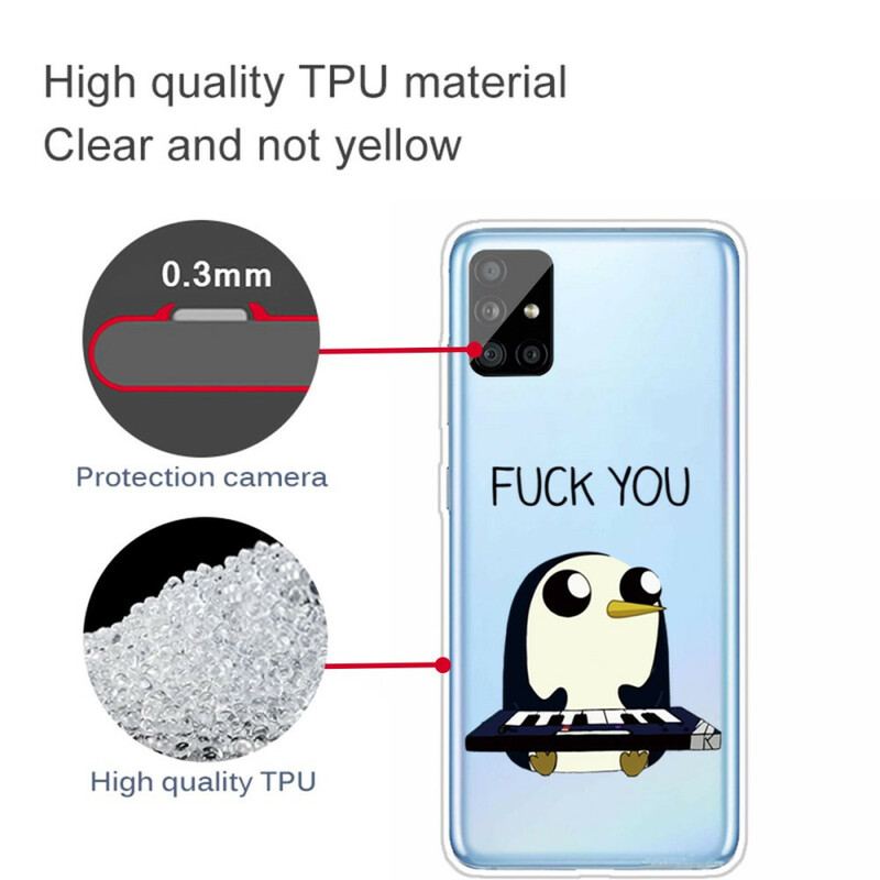 Cover Samsung Galaxy A51 Penguin Kneppe Dig