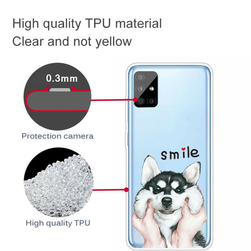 Cover Samsung Galaxy A51 Smile Hund