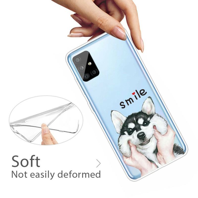 Cover Samsung Galaxy A51 Smile Hund