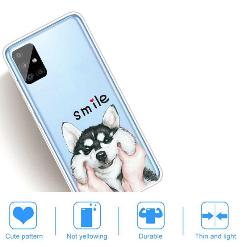 Cover Samsung Galaxy A51 Smile Hund