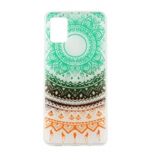 Cover Samsung Galaxy A51 Sømløs Mørk Farverig Mandala