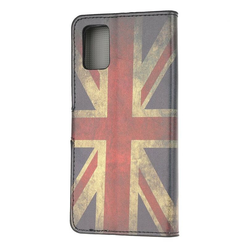 Flip Cover Samsung Galaxy A51 England Flag