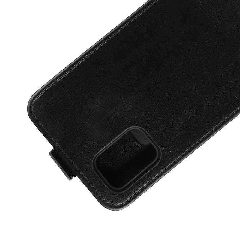 Flip Cover Samsung Galaxy A51 Læder Cover Foldende Lædereffekt