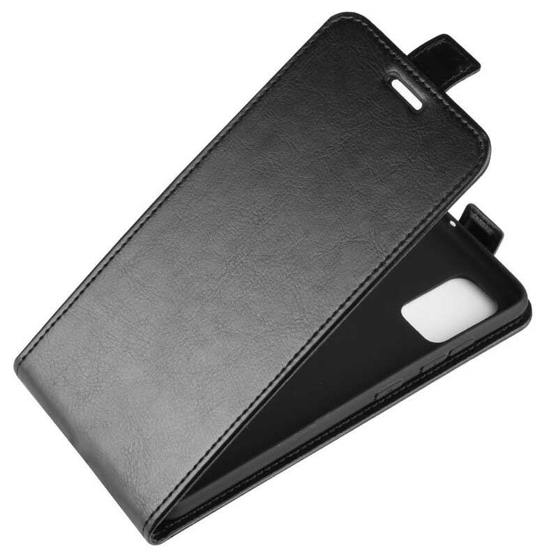 Flip Cover Samsung Galaxy A51 Læder Cover Foldende Lædereffekt