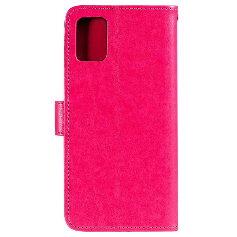 Flip Cover Samsung Galaxy A51 Med Snor Lanyard Daydream