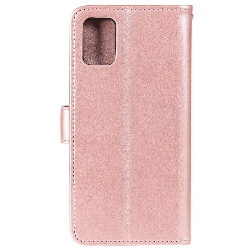 Flip Cover Samsung Galaxy A51 Med Snor Lanyard Daydream